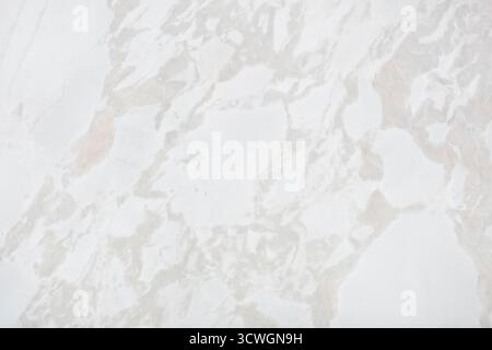 White marble background in your adorable white color for interior work. High quality texture in extremely high resolution. 50 megapixels photo. Stock Photo