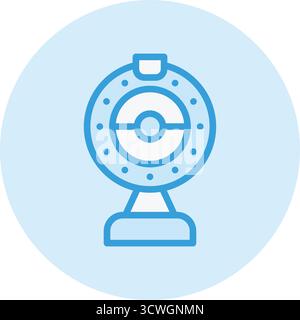 Web cam Vector Icon Design Illustration Stock Vector