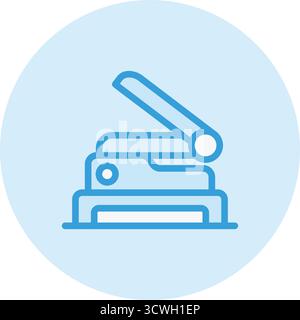 Puncher Vector Icon Design Illustration Stock Vector