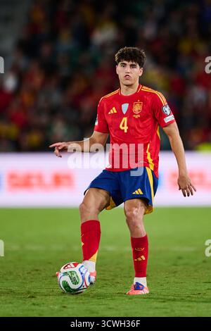 Pau Cubarsi Of Spain During The FIFA World Cup 2026 Qualifiying Match Pau Cubarsi Of Spain During The FIFA World Cup 2026 Qualifiying Match