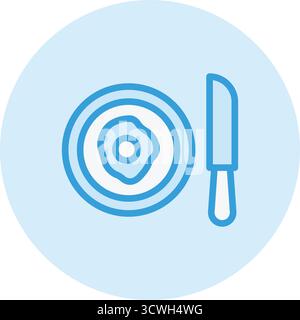 Breakfast Vector Icon Design Illustration Stock Vector