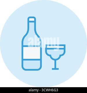 Drinks Vector Icon Design Illustration Stock Vector
