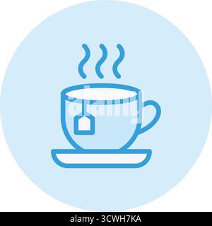 Tea Vector Icon Design Illustration Stock Vector