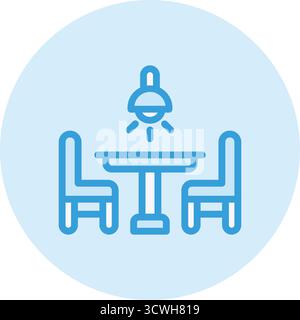 Romantic Date Vector Icon Design Illustration Stock Vector