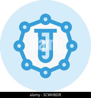 Bioengineering Vector Icon Design Illustration Stock Vector