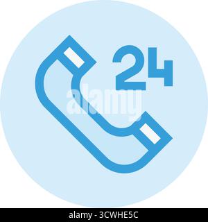 Customer Call Ser Vector Icon Design Illustration Stock Vector