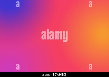 Abstract background featuring two opposing circular gradients blending orange, pink, purple, and blue shades into a balanced soft color transition vector illustration Stock Vector