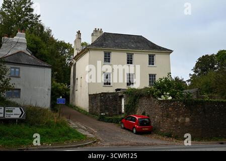 an old town houserural totnes in devon the English countryside Stock Photo