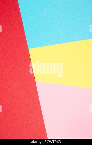 Colour Simple Line Simple Paper Card Primary Colour Lined Geometric Shapes in Multicolour ...
