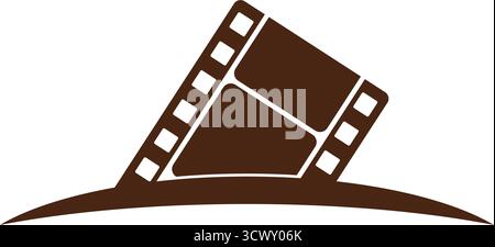 Film production logo icon design Stock Vector