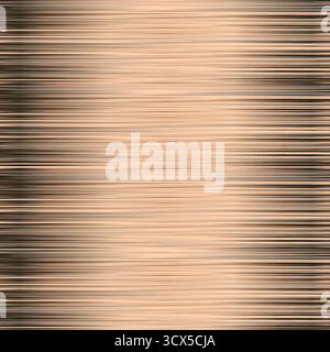 Abstract horizontal lines background in copper color. Gradient stripes metallic pattern. Graphic design vector illustration for Cover Banner Greeting Stock Vector