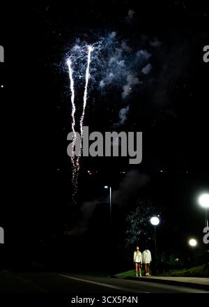 Electric Sky Stock Photo