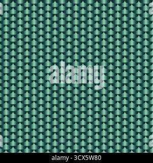 Abstract turquoise seamless pattern mosaic background. Shiny geometric texture surface tiles. Graphic design vector illustration for Cover Banner Gree Stock Vector