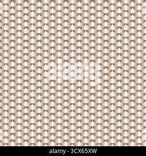 Abstract metallic scales pattern background. Abstract beige seamless pattern mosaic background. Shiny geometric texture surface tiles. Graphic design Stock Vector