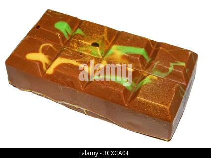 Dubai chocolate isolated on white background Stock Photo