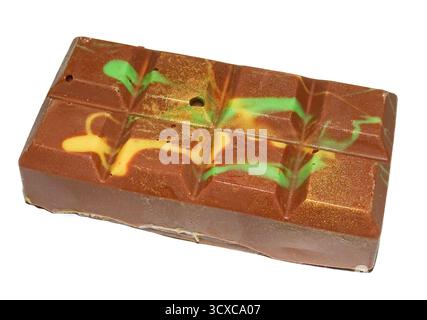 Dubai chocolate isolated on white background Stock Photo