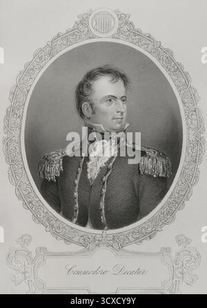 Stephen Decatur Jr STEPHEN DECATUR (1779-1820) US naval officer Stock Photo - Alamy