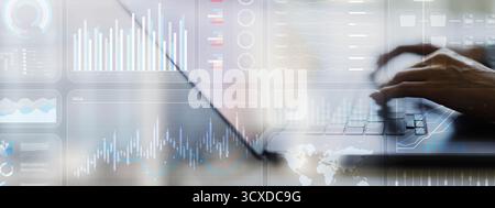 Data Visualization and Business Analytics for Informed Decision Making. Stock Photo