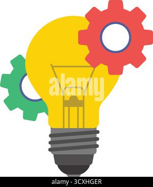 Ideas and Inspiration Innovation Stock Vector