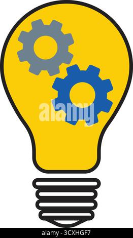 Ideas and Inspiration Innovation Stock Vector