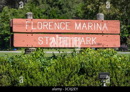 Florence Marina State Park in Stewart County, Georgia, on Walter F. George Lake (also called Lake Eufaula) along the Chattahoochee River. (USA) Stock Photo
