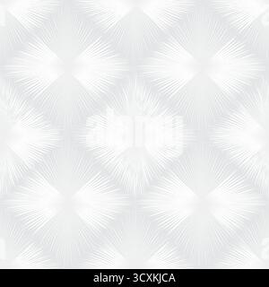 Seamless pattern with star shape ornament. Stylish abstract geometric beam lines texture for web, business and fabric design Stock Vector