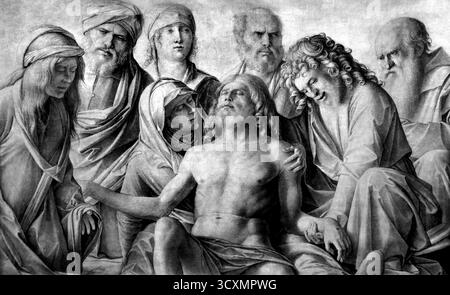 . The Lamentation Over the Body of Christ by Giovanni Bellini ...