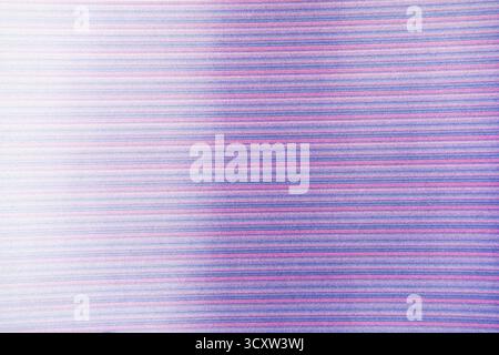 Low ink printer created magenta horizontal bands on paper Stock Photo