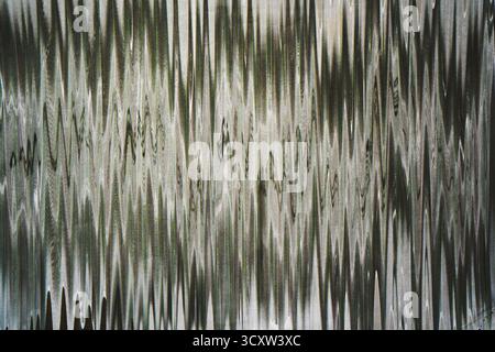Abstract Rippled Black Monochrome pattern created from photo copy art technique on paper texture Stock Photo