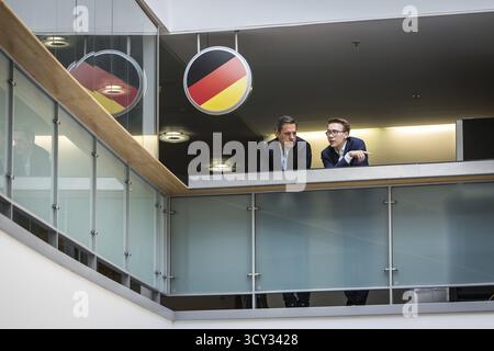 DEU Germany Germany Berlin CDU General Secretary Peter Tauber presents his party's election posters for the upcoming Bundestag elections at the party Stock Photo
