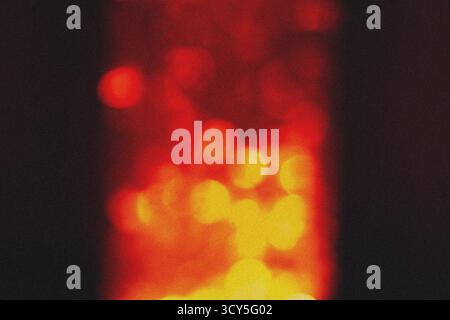 Abstract black and orange light liquid background. Gradient mesh effect bright color blend. Blurred and defocused. Stock Photo