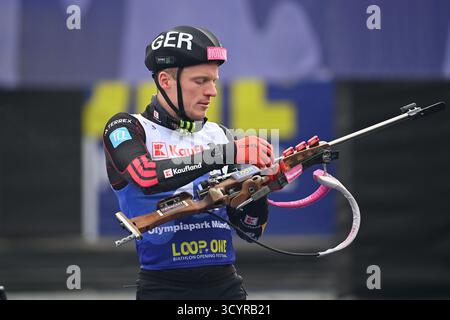 Lucas FRATZSCHER (GER), Action. Loop One-Biathlon Opening Festival in ...
