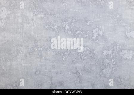 Stucco Wall Background - Minimal Gray Textured Surface Stock Photo