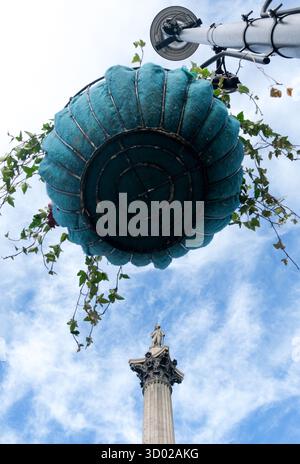 Trafalgar Square, London, UK. 21st Oct 2025. Trafalgar Day celebrates Vice-Admiral Horatio Nelson, victory over the French and Spanish fleets at the Battle of Trafalgar on 21 October 1805. Credit: Matthew Chattle/Alamy Live News Stock Photo
