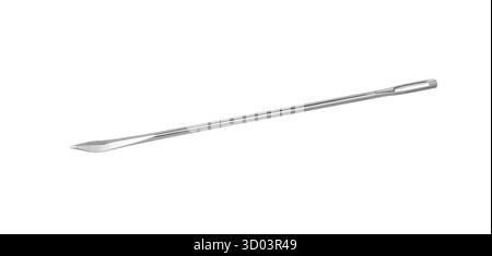 Sewing needle isolated on white background. Sewing accessories. Stock Photo