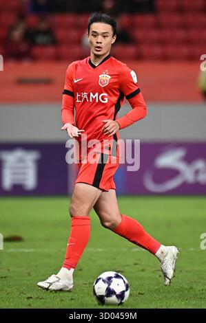 Chn Region League Shanghai, China PR. 21 October, 2025. Ruofan Liu #26 of Shanghai Port ...