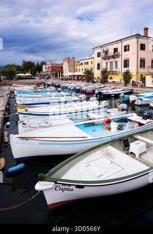 Bardolino Harbour Stock Photo