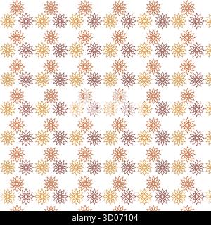 Pattern of star outlines Stock Vector