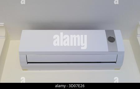 Split air conditioner on a wall Stock Photo