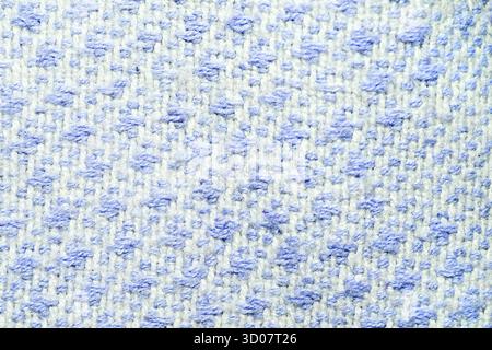 Woolen fabric with color blotches Stock Photo