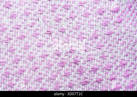 Woolen fabric with color blotches Stock Photo