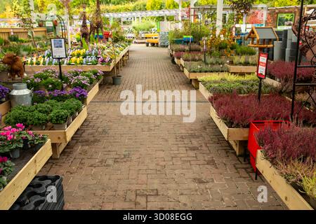 Mappleborough Green Garden Centre Stock Photo