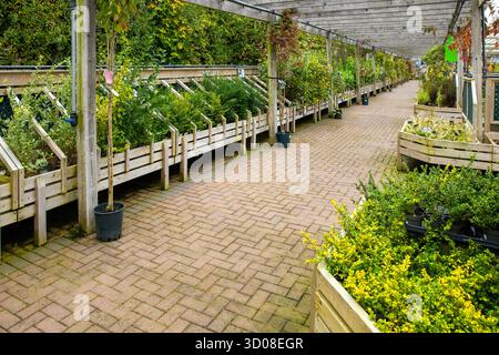 Mappleborough Green Garden Centre Stock Photo