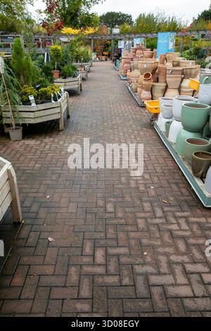 Mappleborough Green Garden Centre Stock Photo