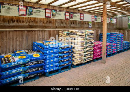 Mappleborough Green Garden Centre Stock Photo