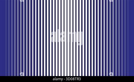 Gradient Transition Lattice. Striped halftone gradation texture. Vector Fading vertical line pattern. Minimalist abstract background with evenly space Stock Vector