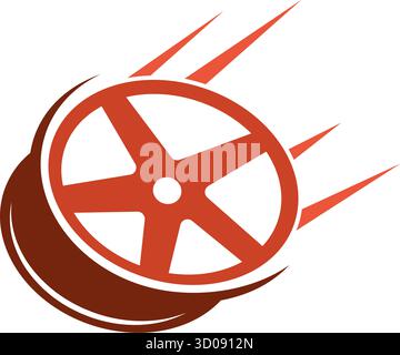 Tires icon logo design illustration Stock Vector