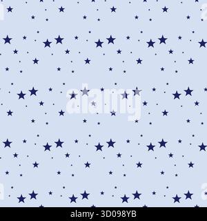 Seamless star pattern vector Stock Vector