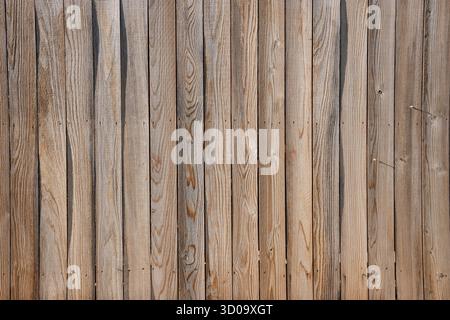 Brown Wooden Fence with Vertical Stripes — Rustic Background Texture Stock Photo