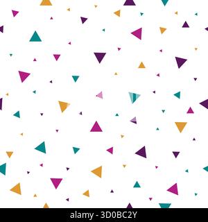 Modern triangle pattern vector background. colorful geometric triangle pattern Stock Vector
